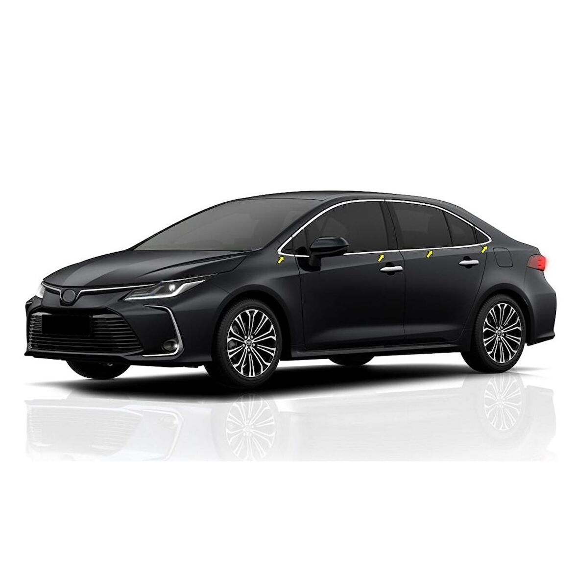 Toyota Corolla 2019+  Cam Nikelajı