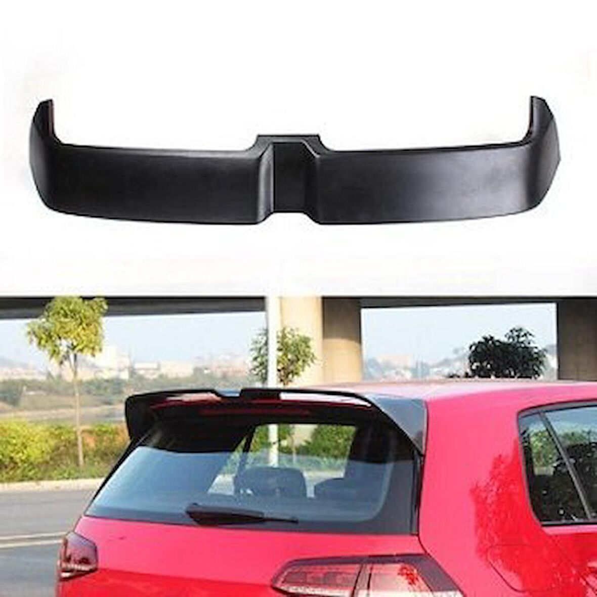 Volkswagen Golf 7 - 7.5 (2012 Sonrası) Oettinger Spoiler (Plastik)