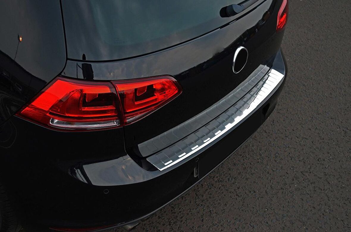 Volkswagen Golf 7 Hb Krom Arka Tampon Eşiği 2013-2020