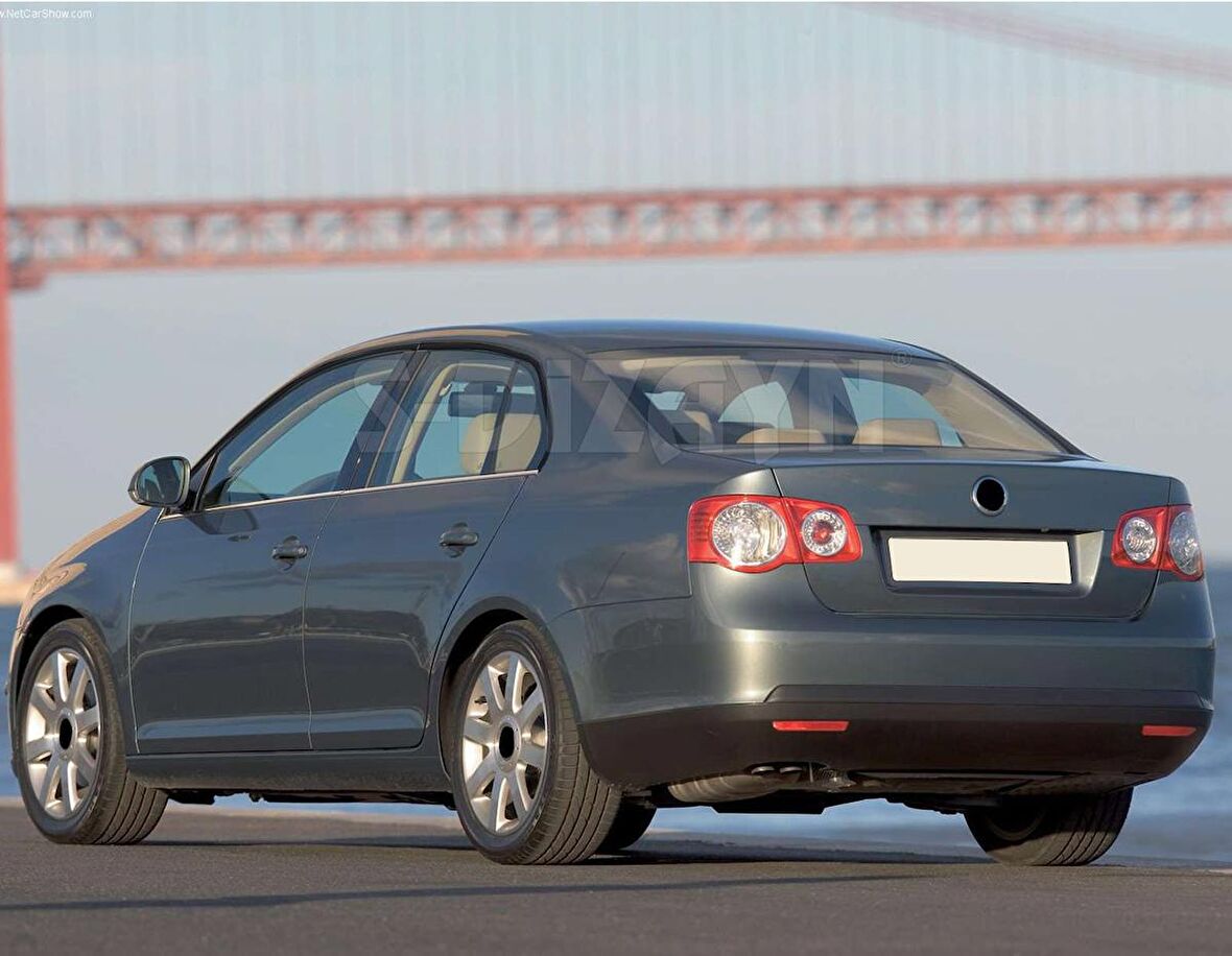 Volkswagen Jetta Krom Cam Çıtası 4 Prç 2006-2011