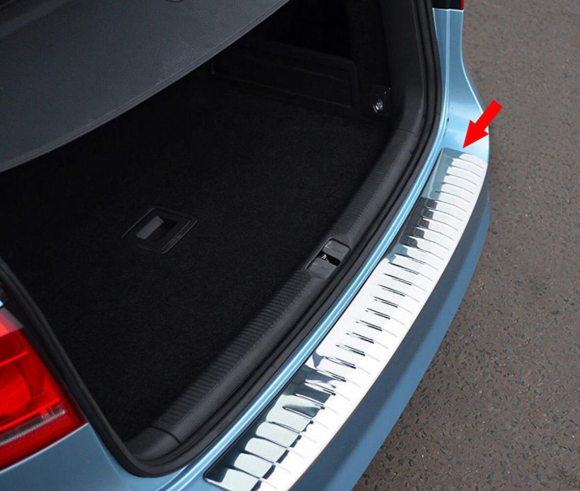 Volkswagen Passat B7 Sw Krom Arka Tampon Eşiği 2011-2014