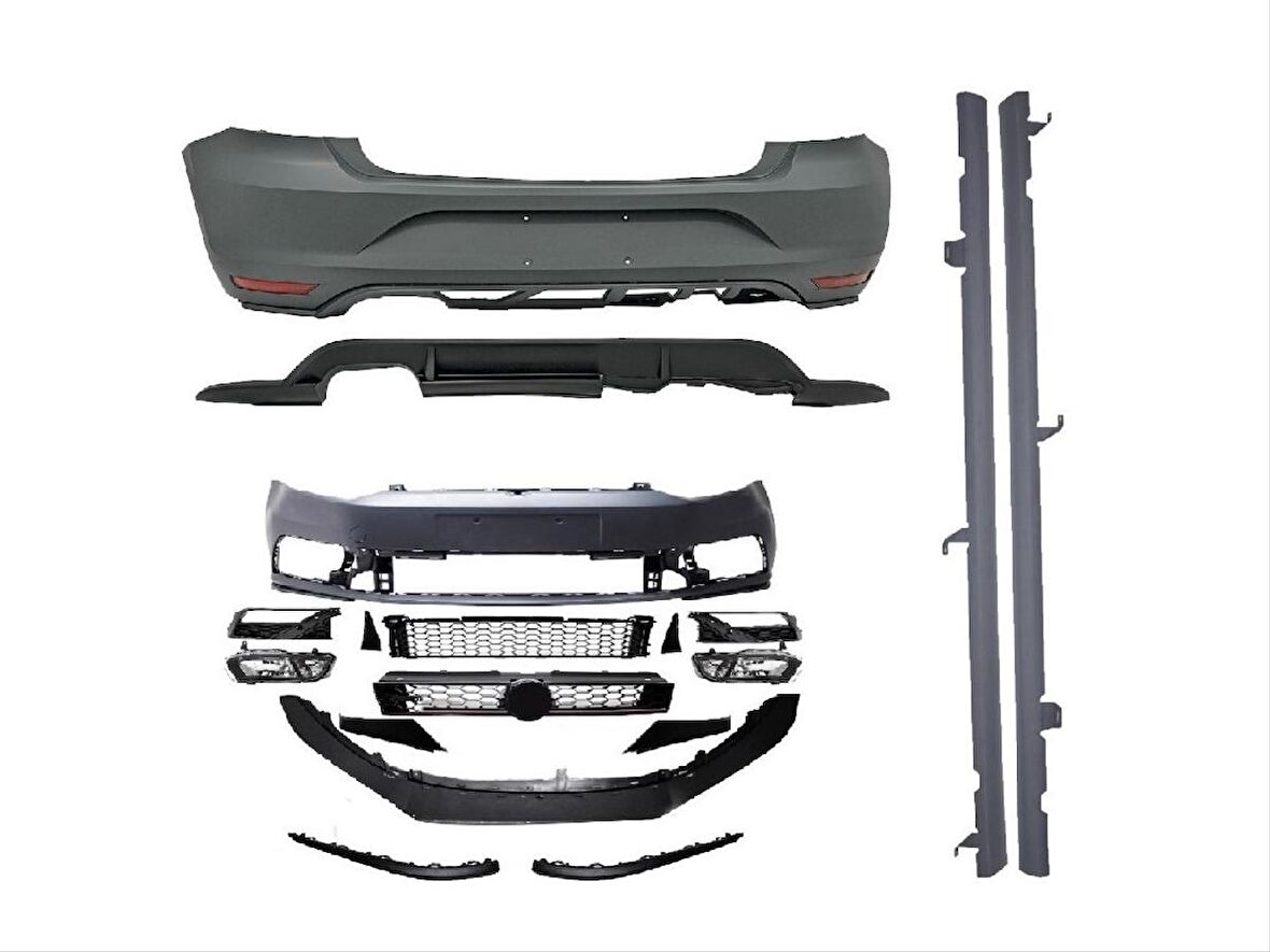 Volkswagen Polo 6R/6C (2010-2017) Kasa İçin  Makyajlı Gtı Body Kıt