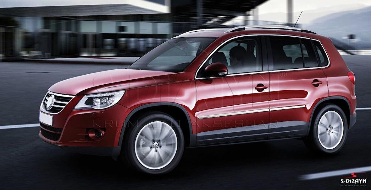 Volkswagen Tiguan Kapı Koruma Çıtası Krom 2007-2015
