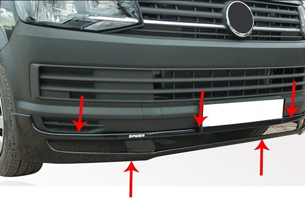 VW Caravelle T6 Ön Tampon Altı Fiber 2015 ve Sonrası