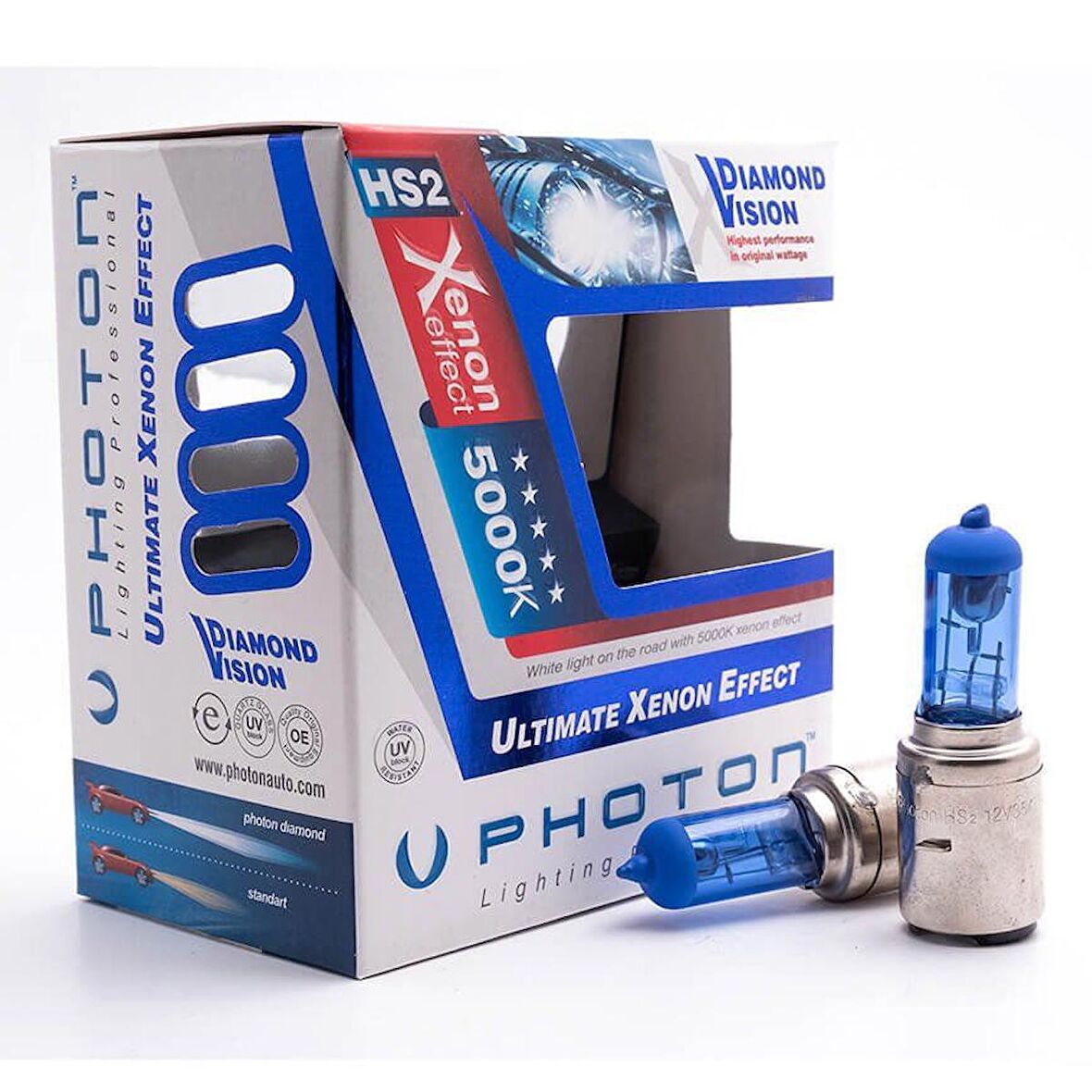 HS2 12V 35/35W 5000K Diamond Vision