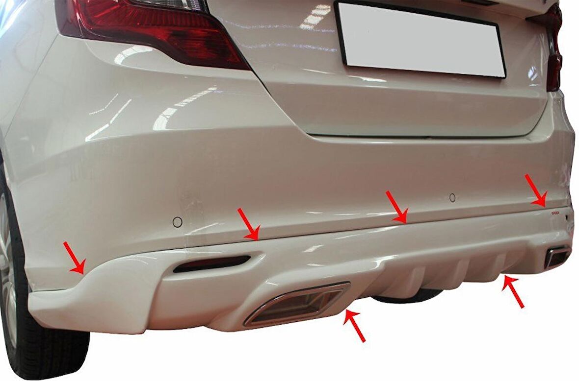 Fiat Egea SD Arka Tampon Altı 2015 ve Sonrası