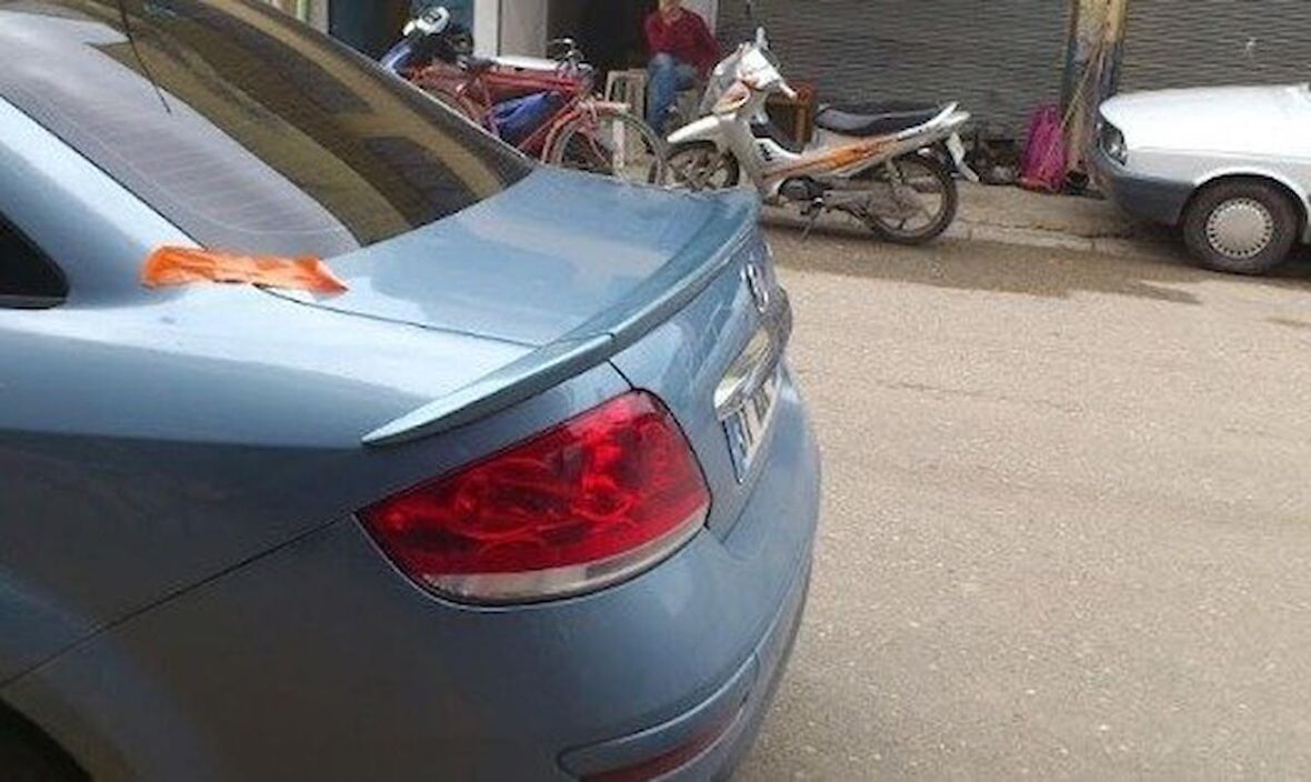 Fiat Linea Spoiler 3 Parça 2007-2013 Model Boyalı