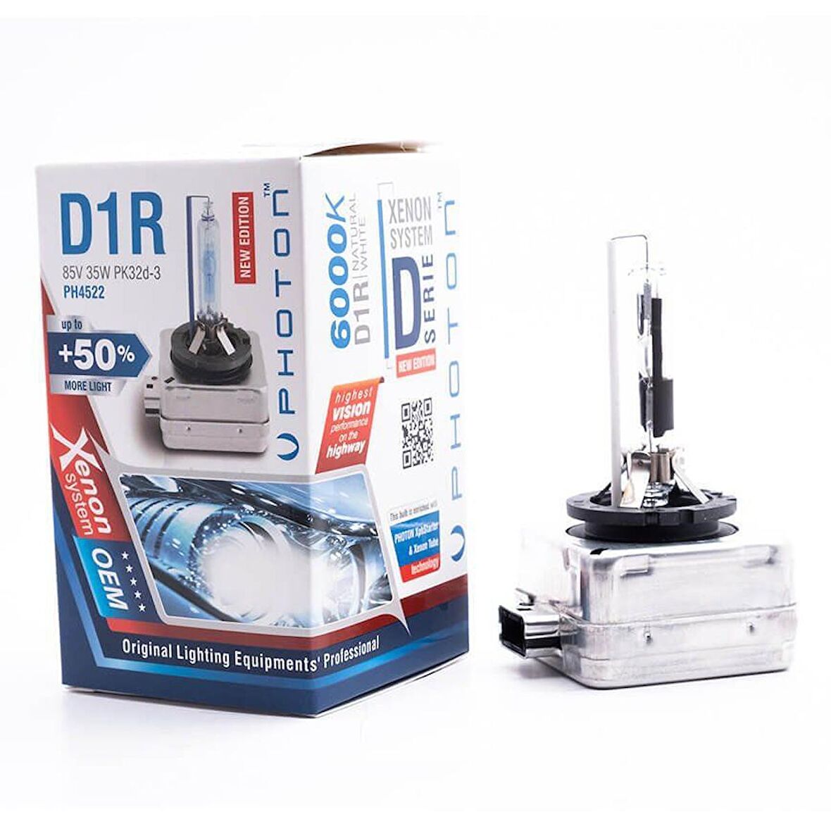 D1R 6000K +%50 Fazla Işık Oem Ampul