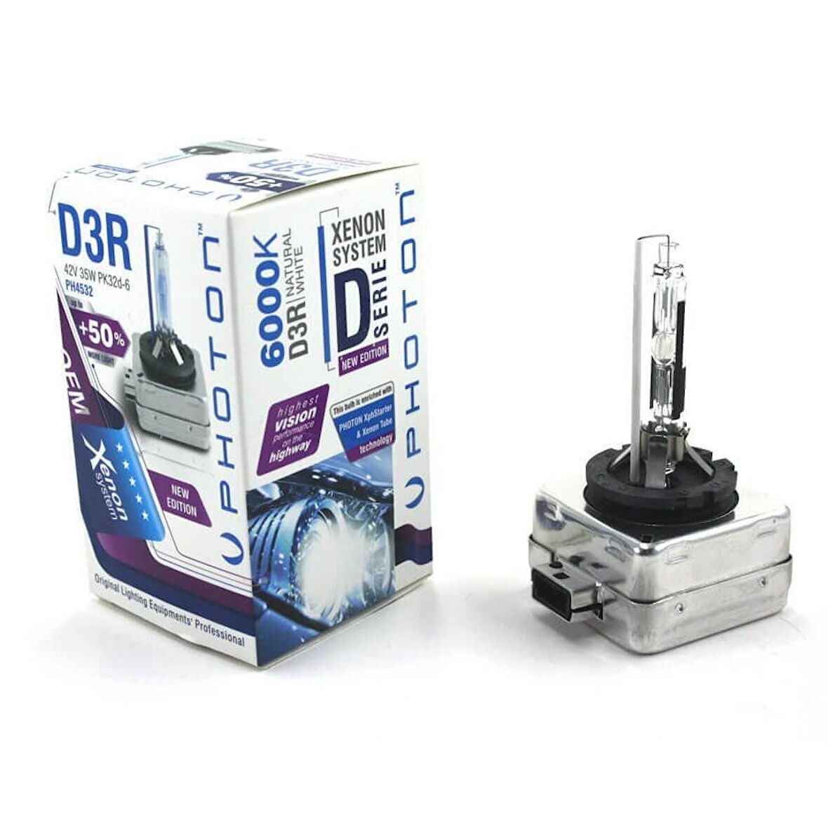 D3R 6000K +%50 Fazla Işık OEM Ampul