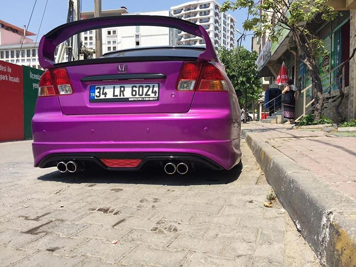 Honda Civic Vtec 2 Makyajlı Custom Difüzör