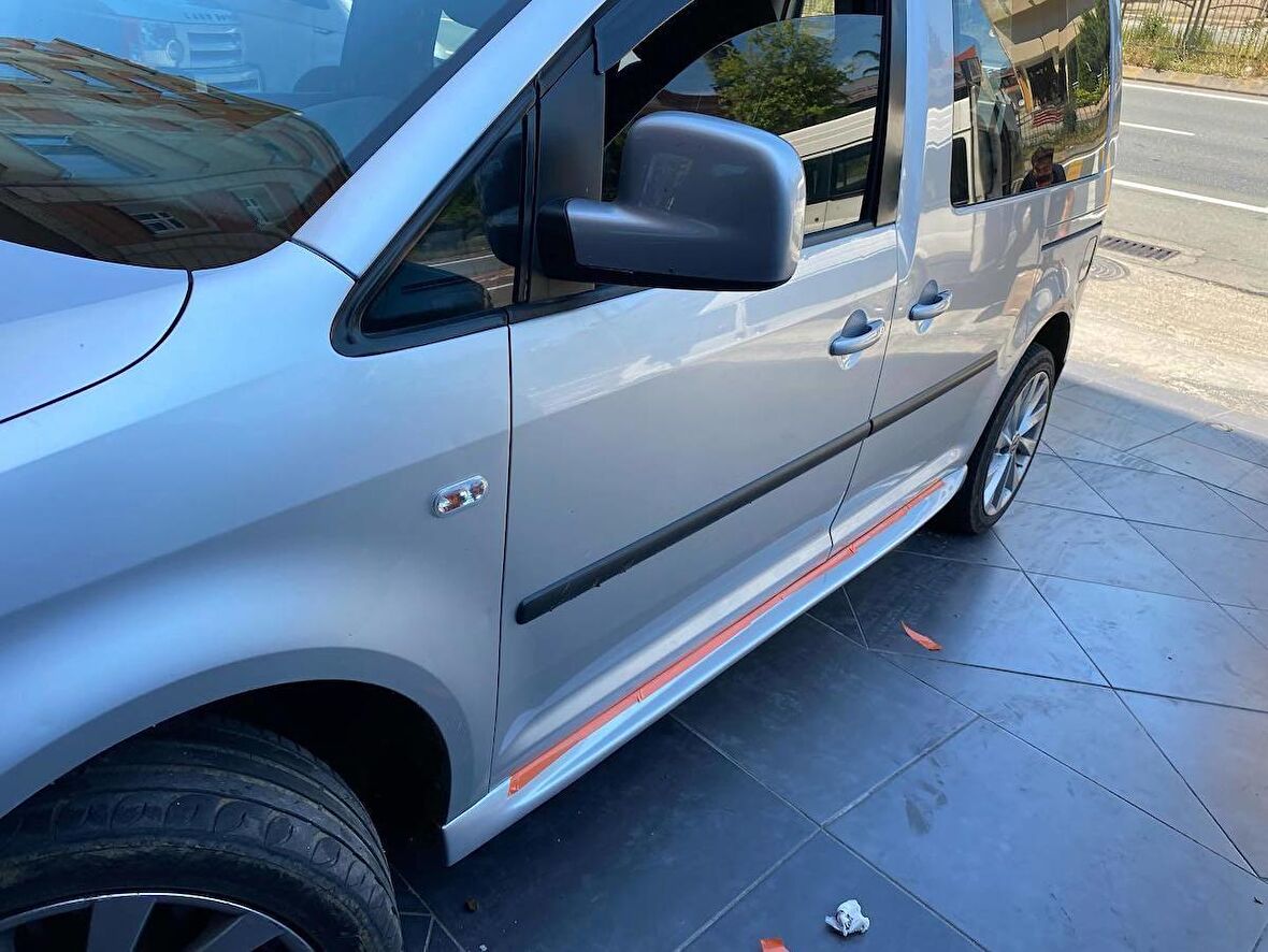 Volkswagen Caddy Aero Yan Marşpiyel (Plastik)
