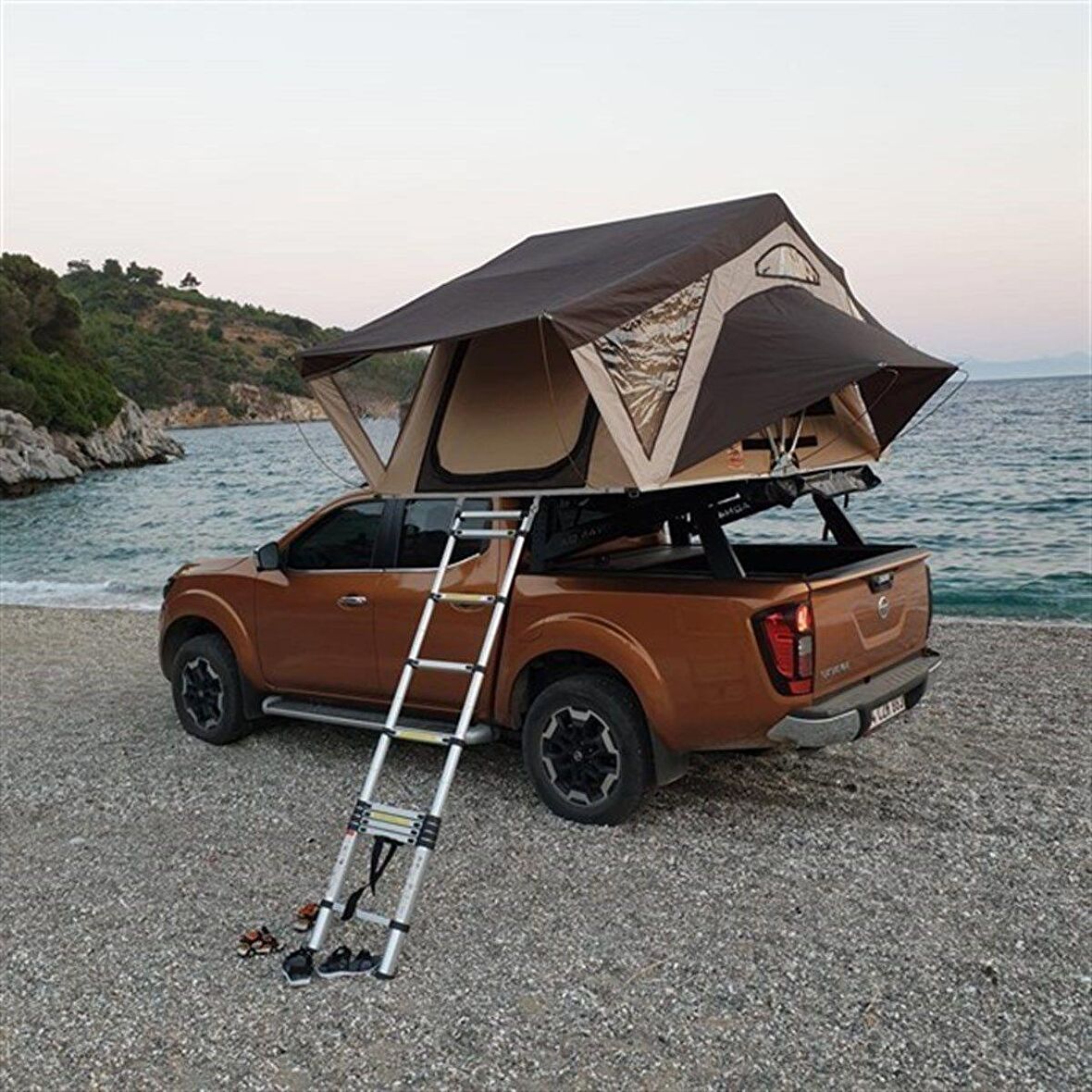 Nissan Navara Yeni Nesil Çadır Taşıyıcı RollBar (AQM-S70)