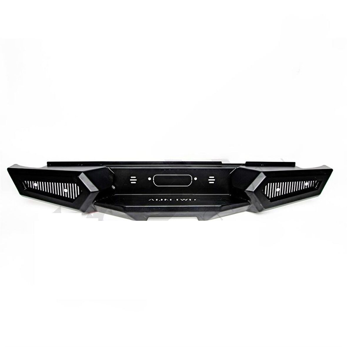 Off Road Arka Demir Tampon Mat Siyah AQM-M20
