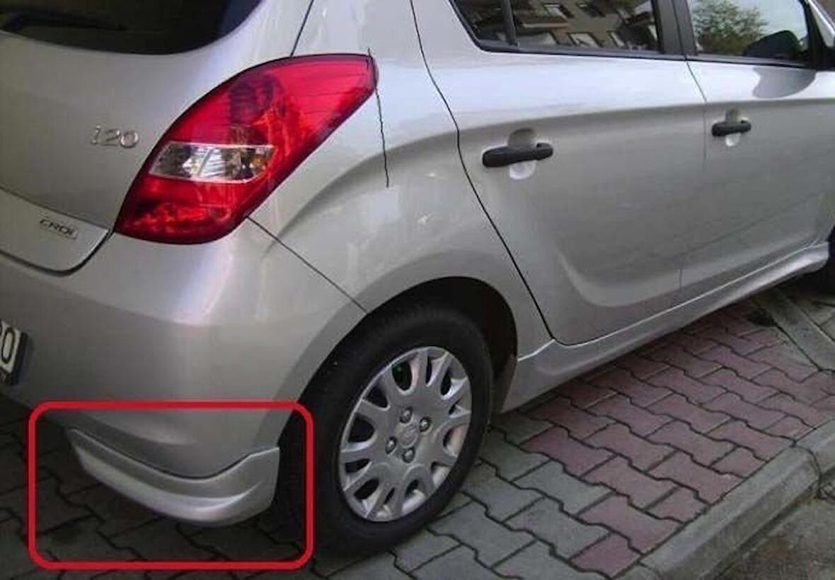Hyundai İ20 2009-2013 Arka Flap (Plastik)