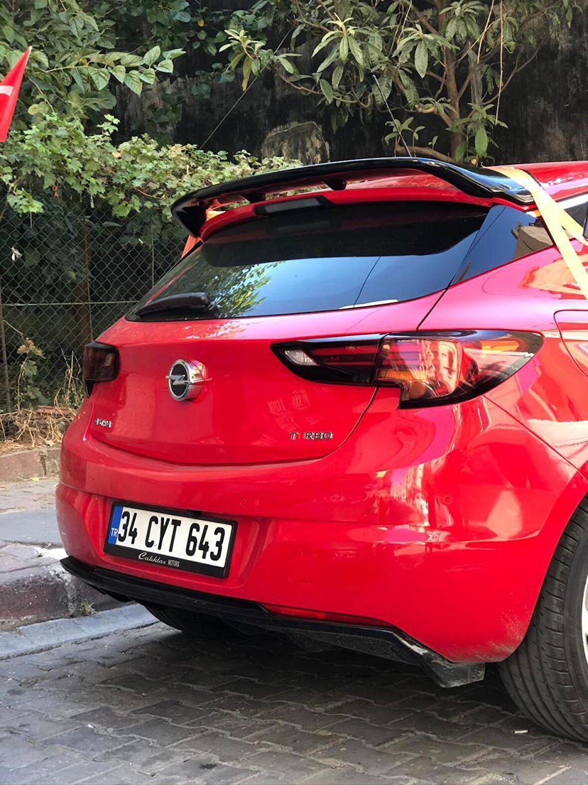 Opel Astra K Rieger Difüzör