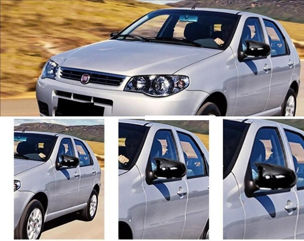 Fiat Palio (2010-2012) Batman Yarasa Ayna Kapağı (Parlak Siyah)