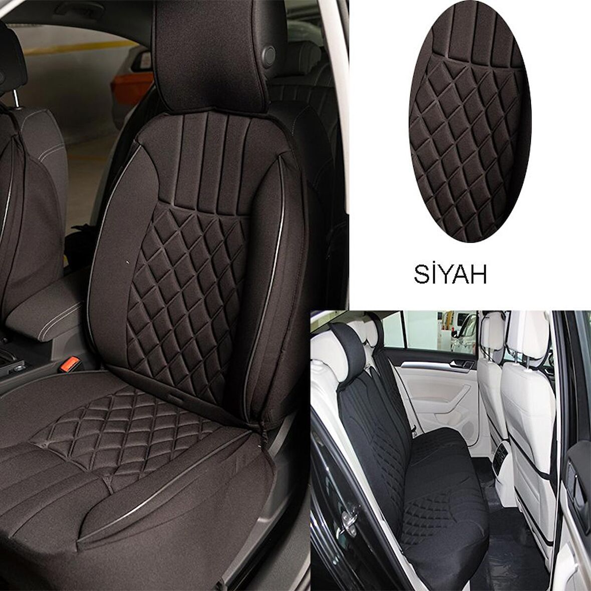 Elegance 5'Li Set Minder Siyah / Klmny548