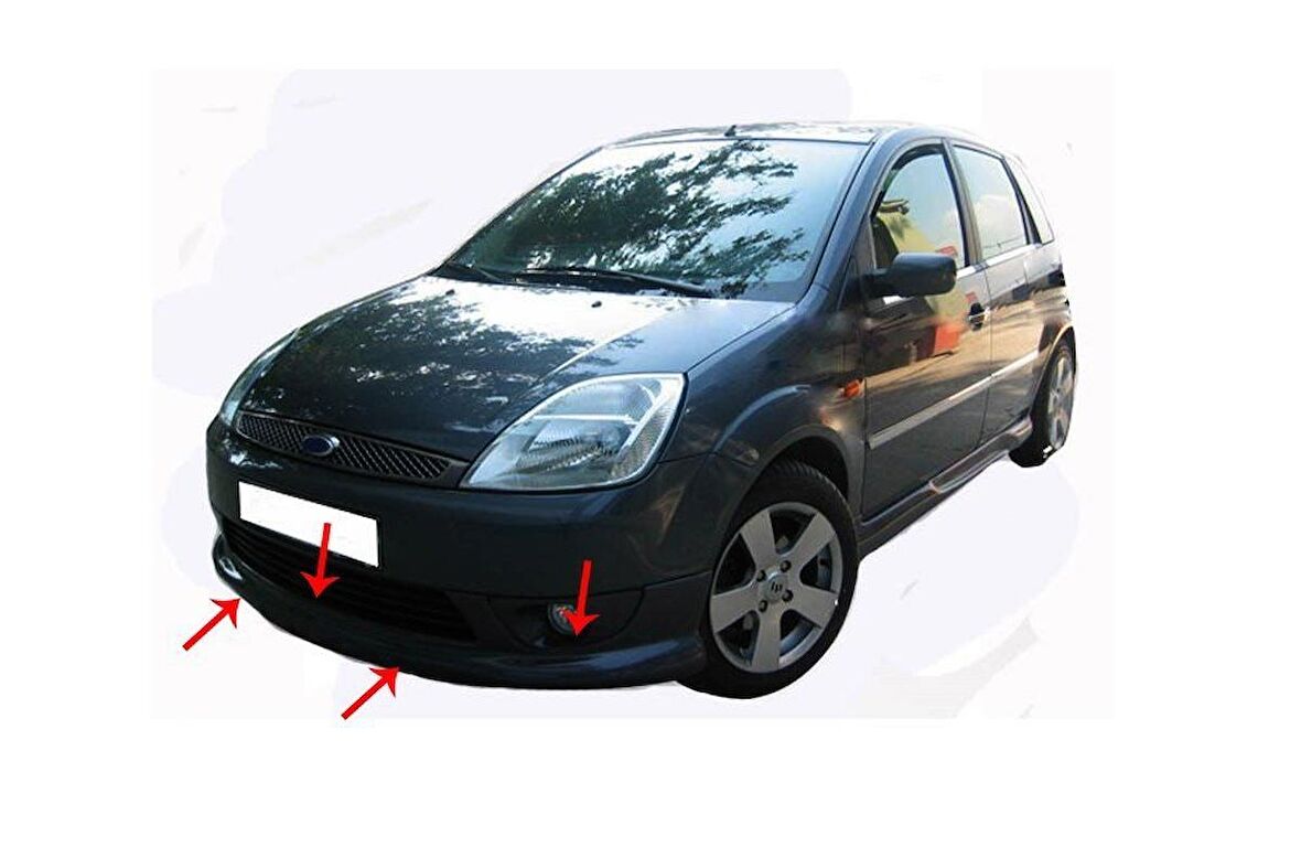 Ford Fiesta 5 Ön Tampon Altı Fiber 2002-2008