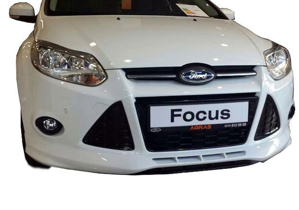 Ford Focus 3 Hb (2012-2015) Ön Tampon Ek (Plastik)