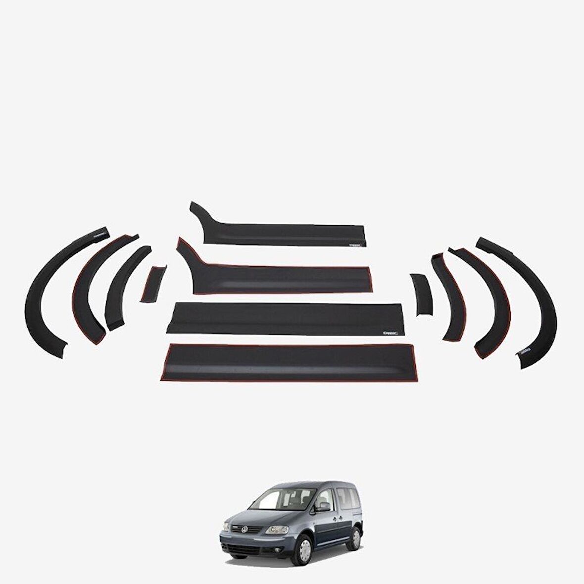 Volkswagen Caddy 2015-2020 Dodik Set 12 Parça Uzun Şase