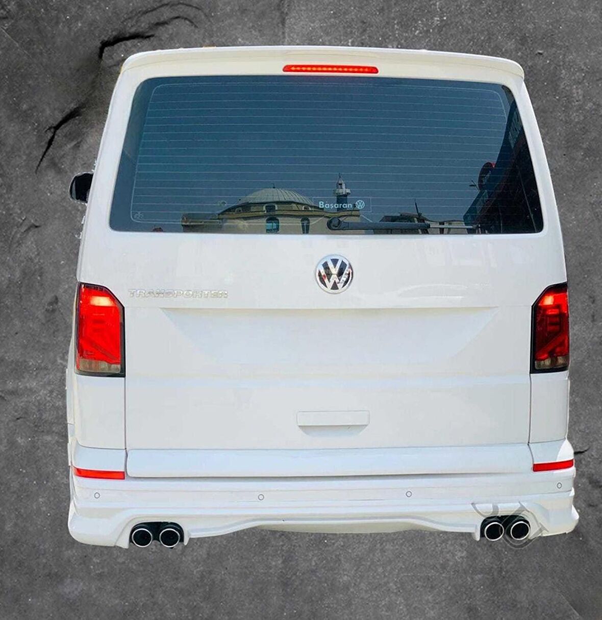 Volkswagen T7 Abt Arka Tampon Eki Difüzör Boyalı
