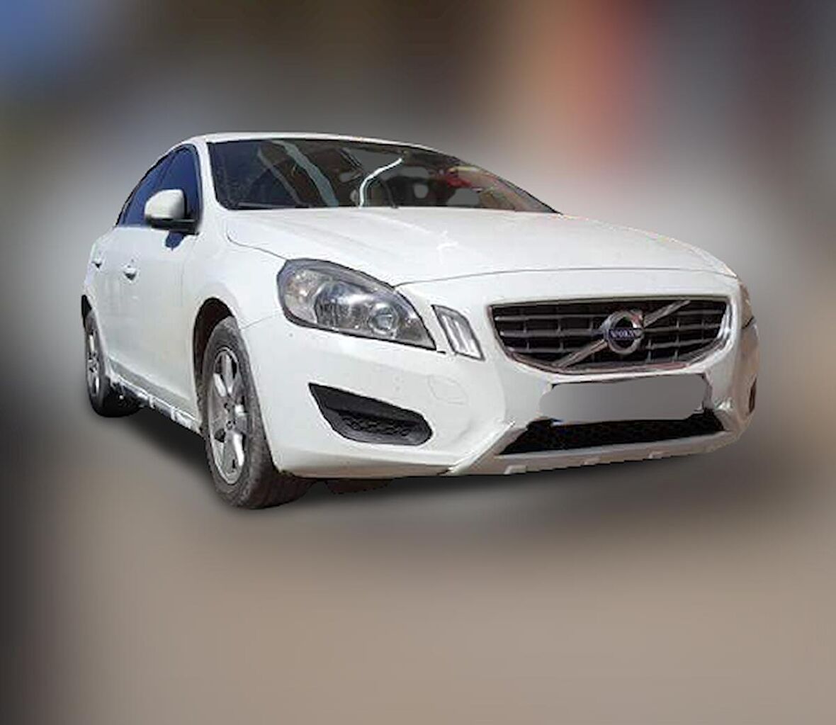 Volvo S60 Ön Difüzör Düz Makyajsız Kasa