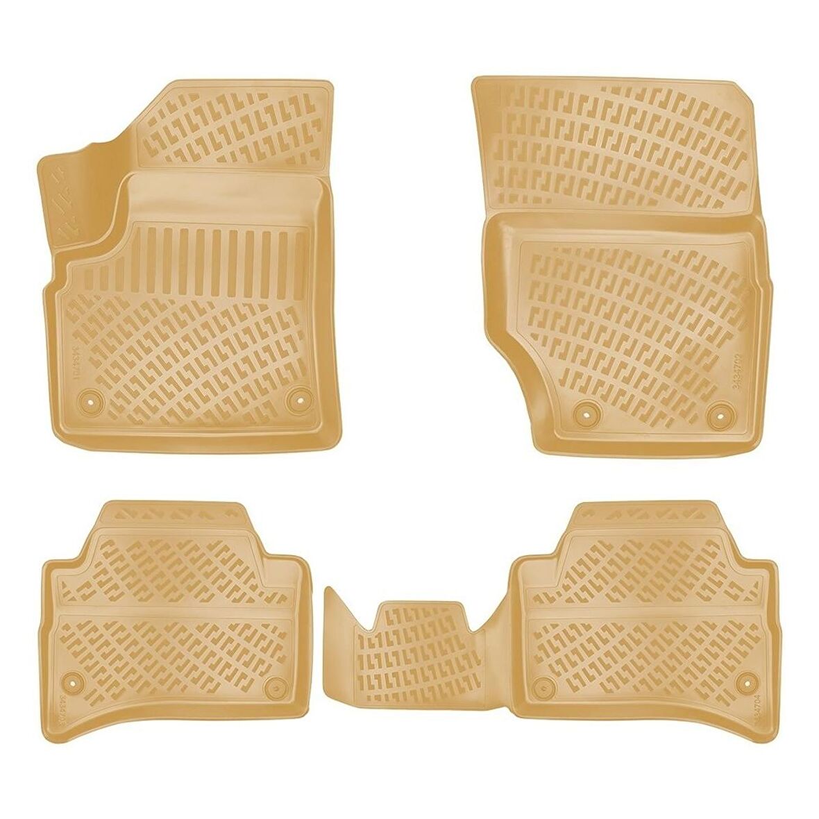 Ford CMax 2003-2010 3D Havuzlu Bej Paspas Seti