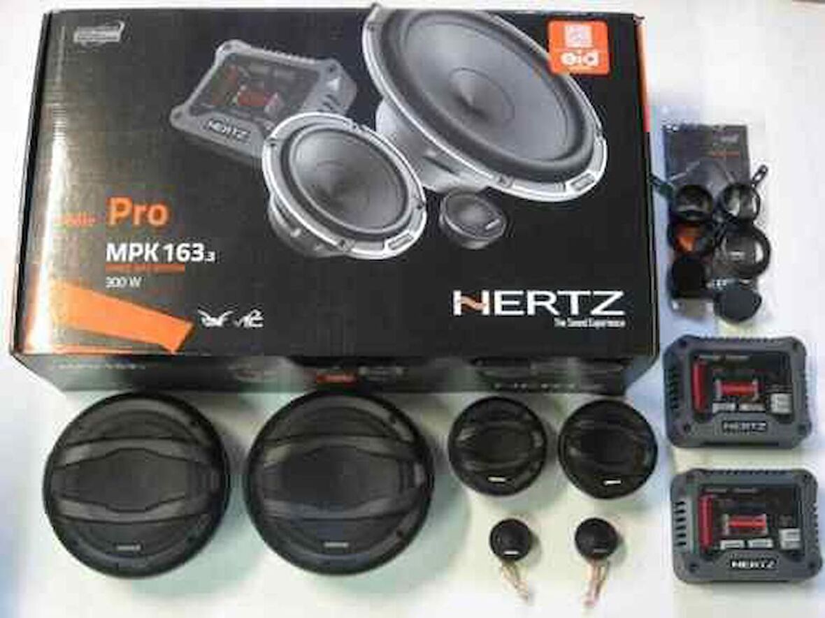 Hertz Mpk 163.3 Pro 3 Yollu 16 cm Mid takımı