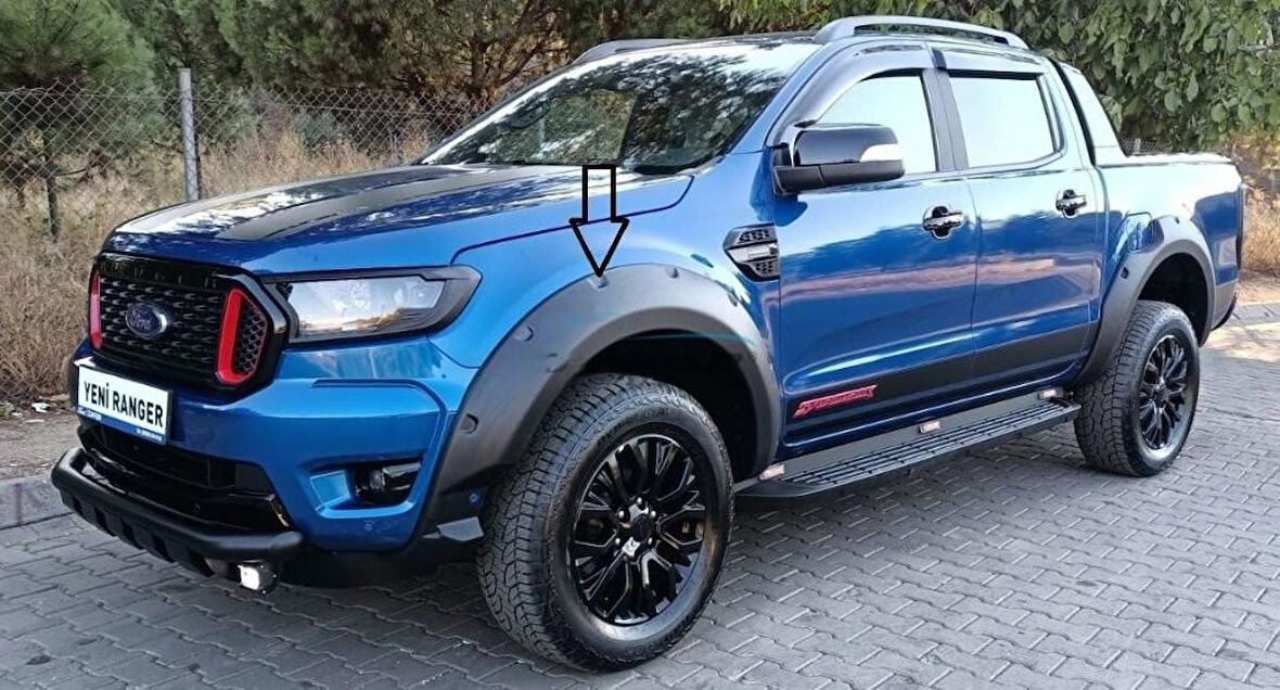 FORD WILDTRACK ÇAMURLUK KAPLAMA 4.5 CM Dodik Seti