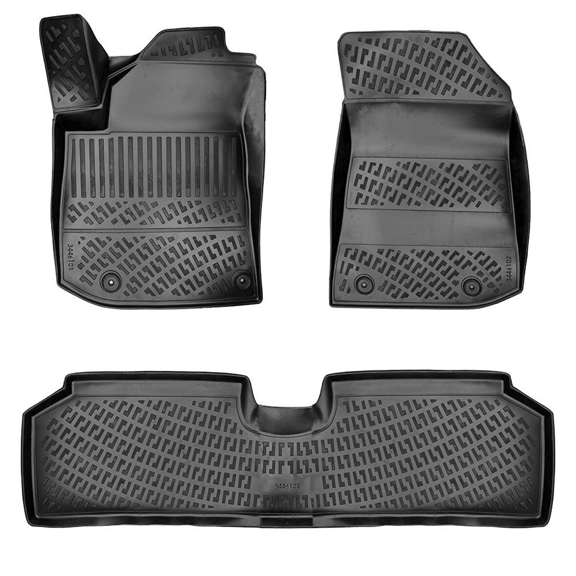 Rizline Kia Niro Elektirikli 2022 Sonrası 3D Havuzlu Paspas