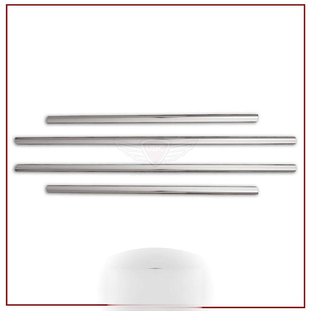 Renault Clio 3 Cam Çıtası 2006-2012 Paslanmaz Çelik