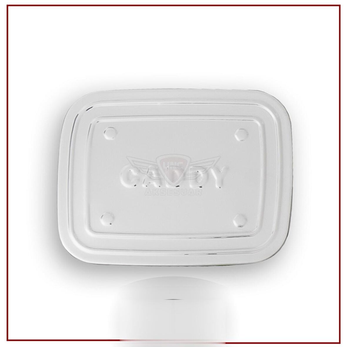 Vw Caddy Depo Kapağı 2003-2015 Paslanmaz Çelik