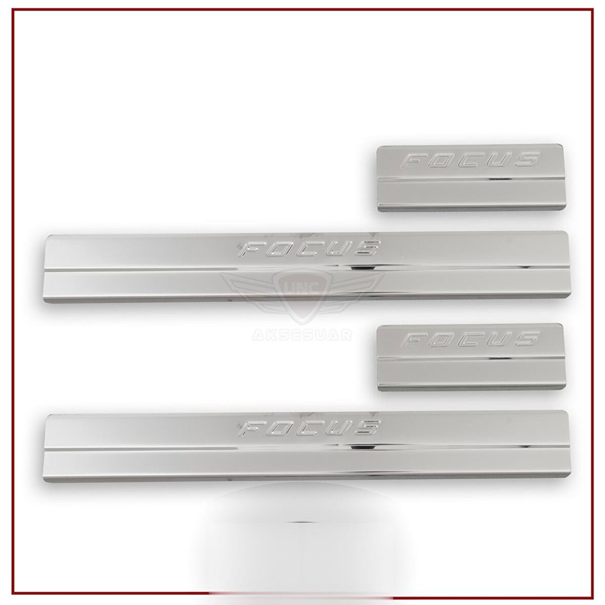 Ford Focus 2 Kapı Eşiği 2005-2011 Paslanmaz Çelik