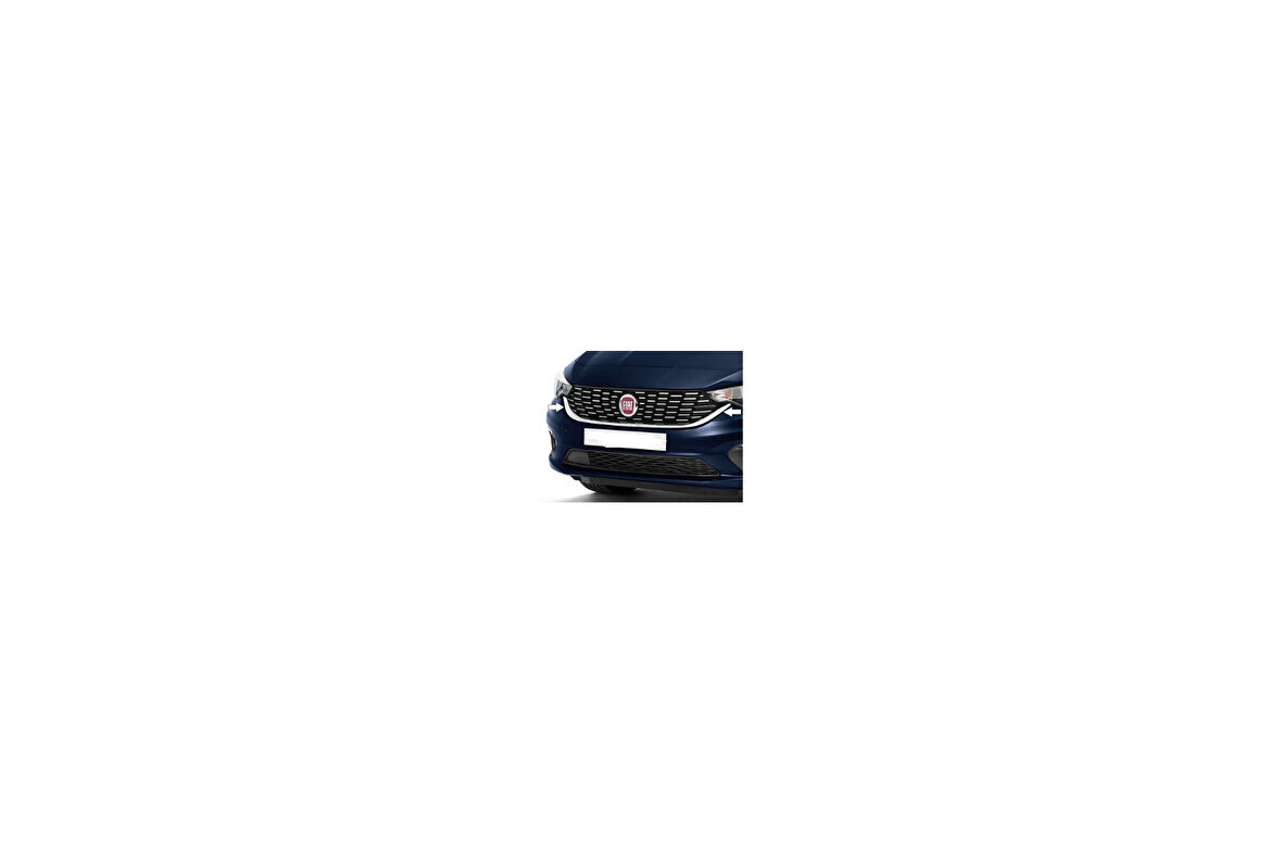 Fiat Egea Uyumlu Ön Panjur 2021 Sonrası Paslanmaz Çelik Parça