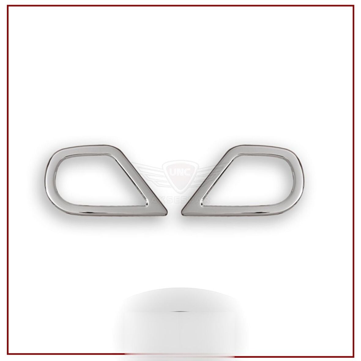 Renault Clio 4 Sis Far Çerçevesi 2012-2018 Paslanmaz Çelik