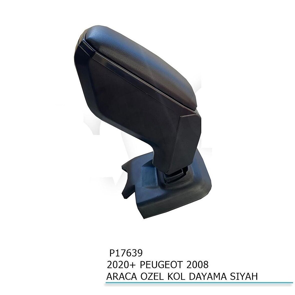 Peugeot 2008 Araca Özel Kol Dayama Siyah 2020+