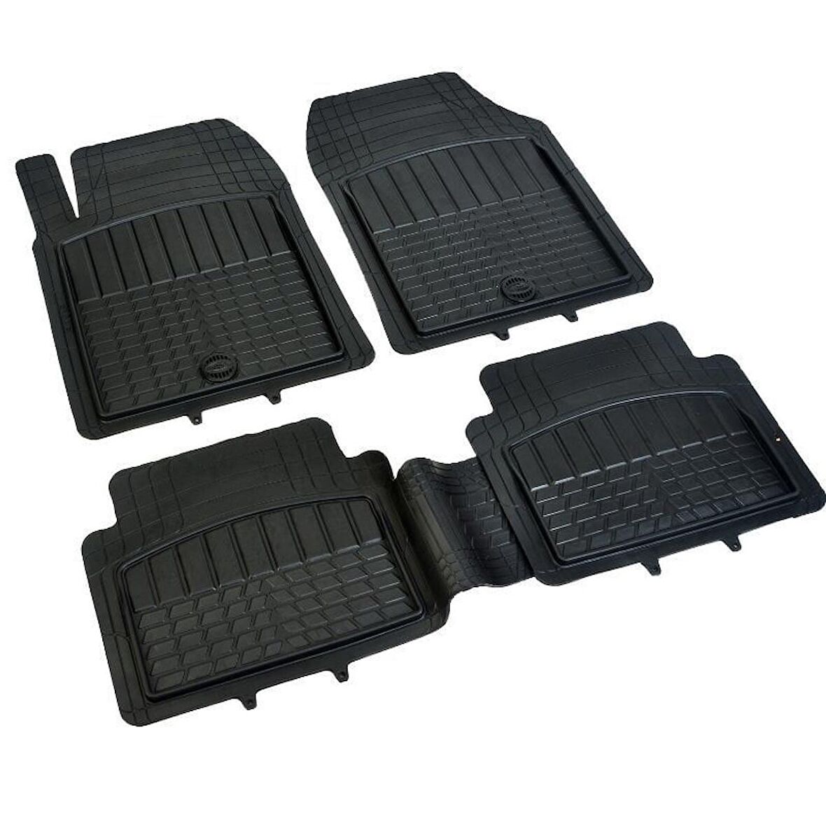 Volkswagen Passat B8 Uyumlu Universal Pufi Race Paspas Siyah Renk
