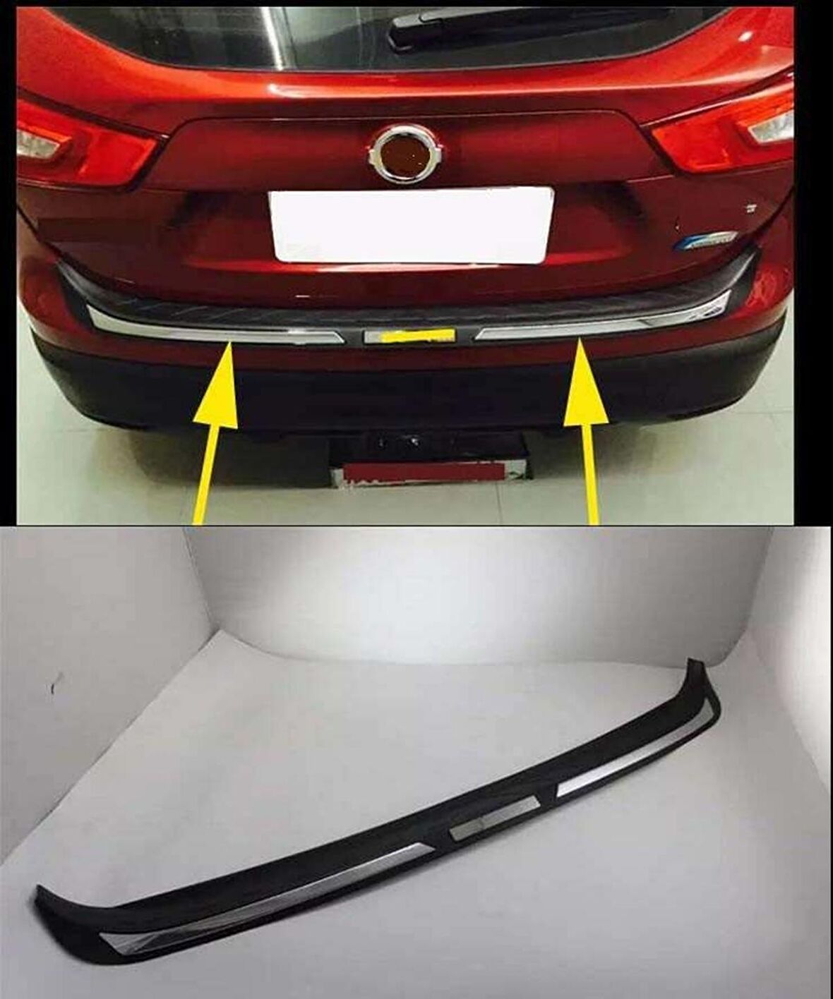 Nissan Qashqai 2014 2017 Arka Tampon Eşik Koruma