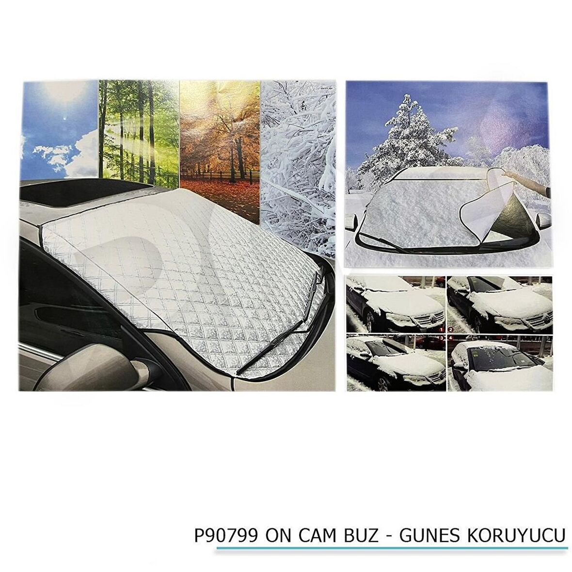 Ön Cam Buz - Güneş Koruyucu