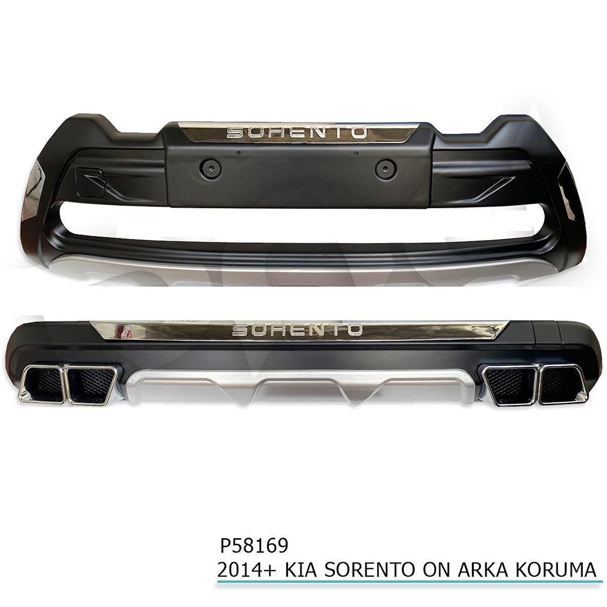 Kia Sorento Ön Arka Koruma 2014-2019