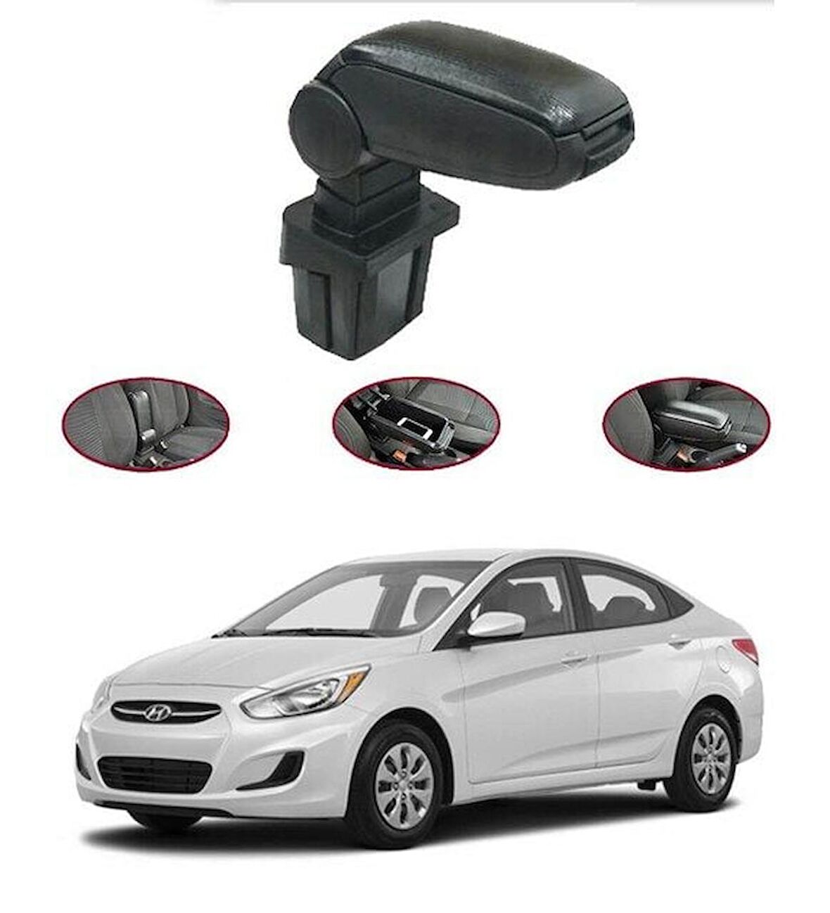 HYUNDAİ ACCENT BLUE 2010 ARACA ÖZEL KOL DAYAMA Niken