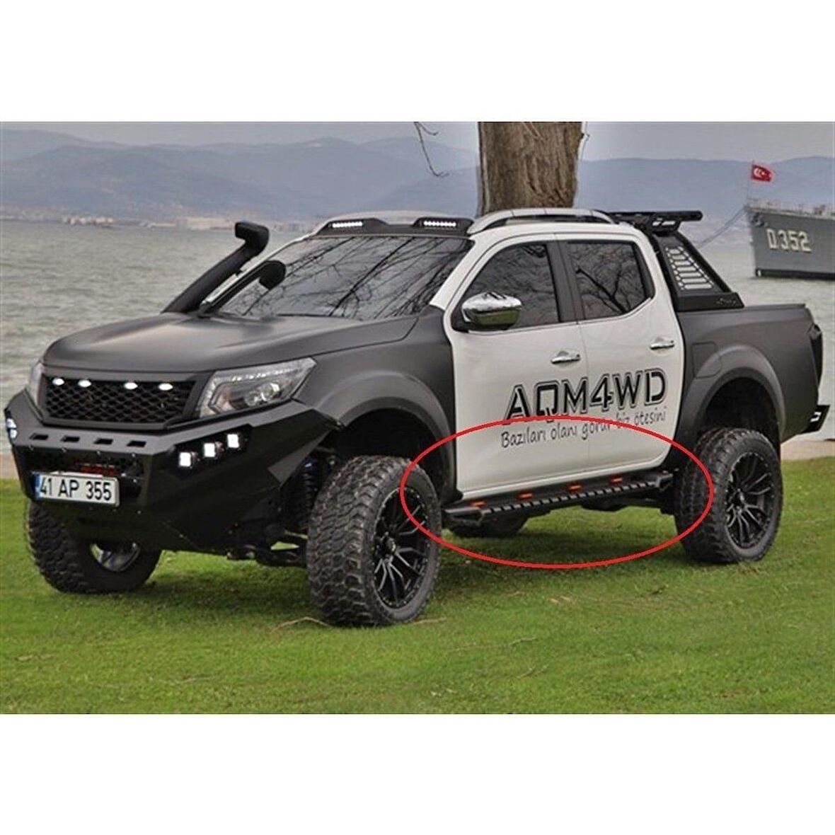 Nissan Navara  Yan Basamak 2010-2021 Aqm-M30