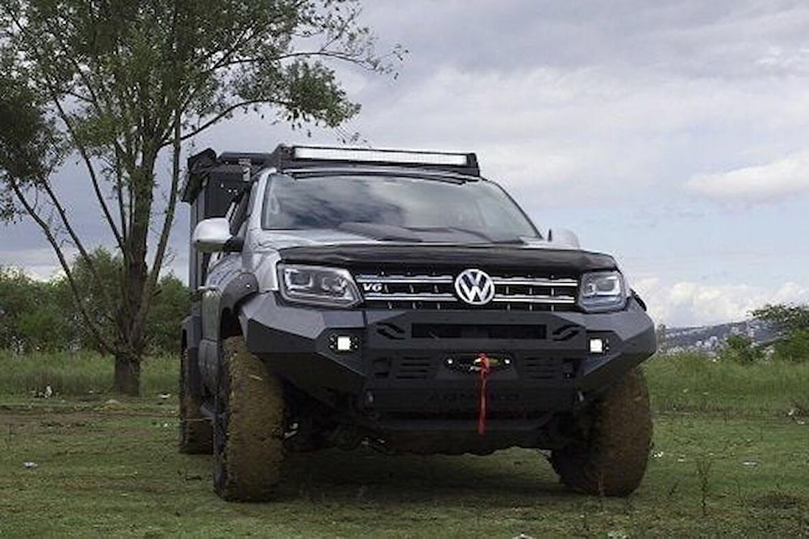 Amarok Off Road Çelik Ön Tampon Koruma Front Bumber 2010-2021 AQM-S50