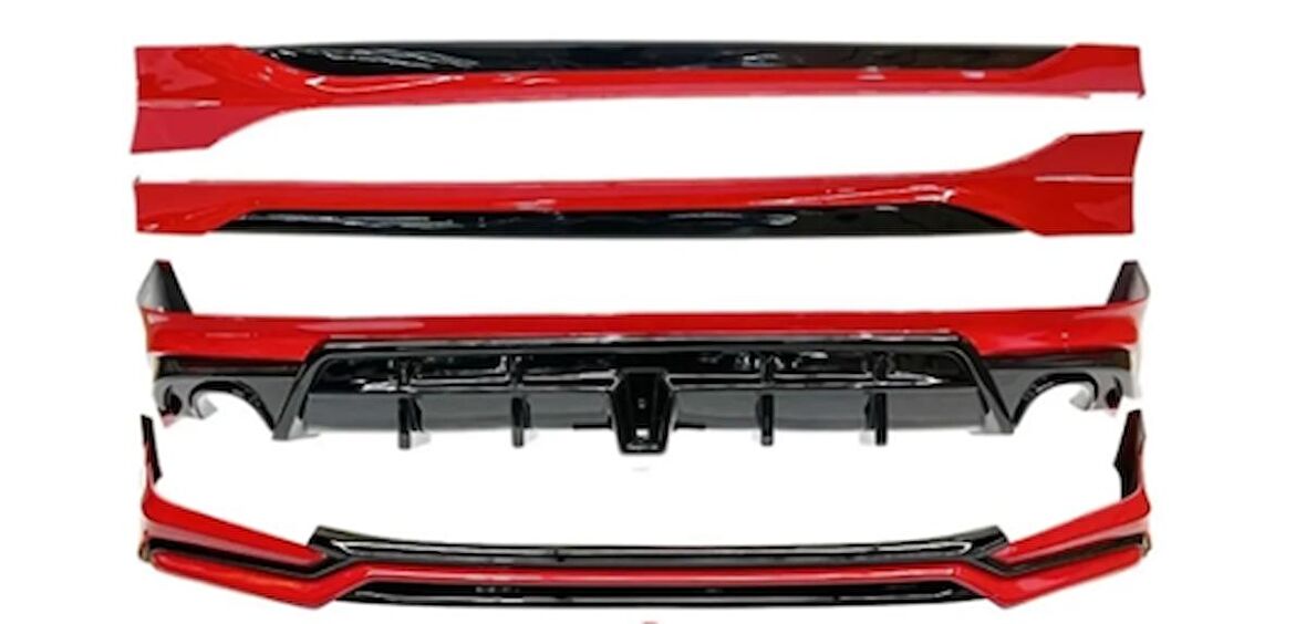 Honda Civic 2021- Body Kit (Ön - Yan -Arka -Spoiler )
