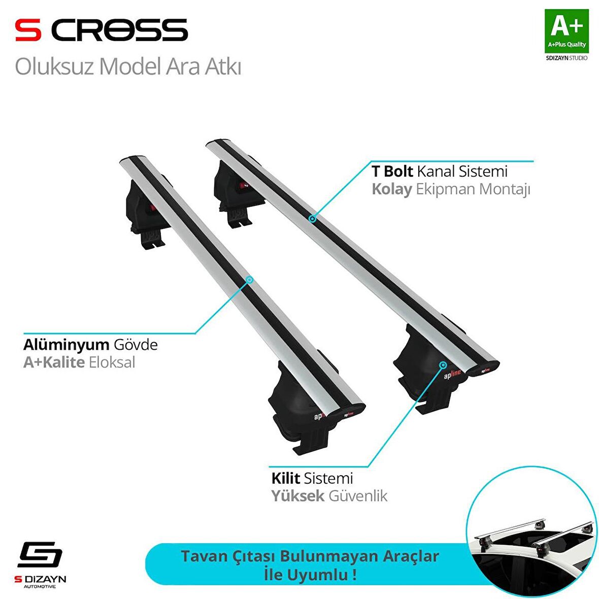 Bmw Serisi 5 (F11) Touring 2010-2016 OLUKSUZ Model Gri Ara Atkı A+ Kalite