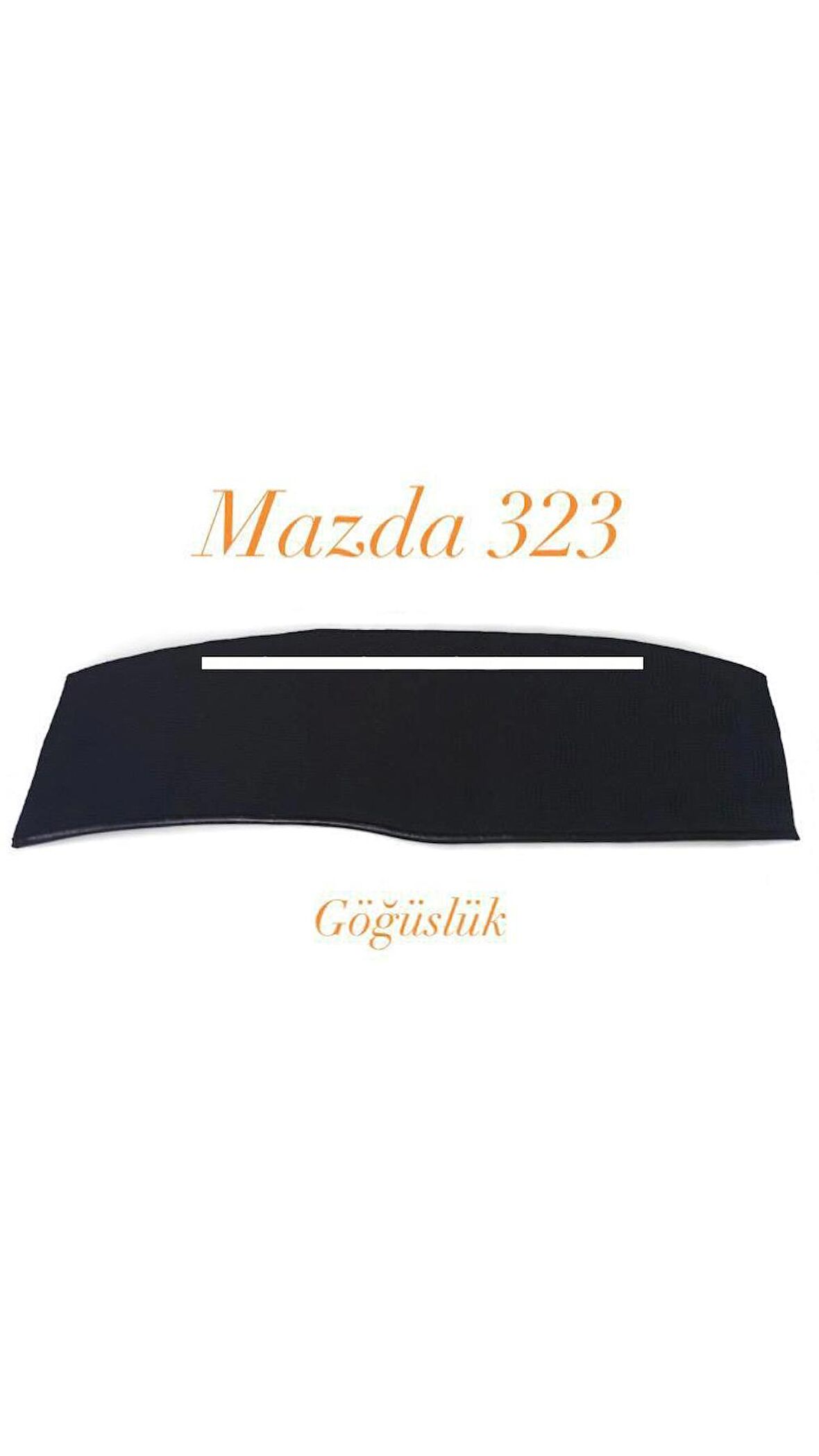 MAZDA 323 3 BOYUTLU VİP DERİ TORPİDO KORUYUCU ÖRTÜ