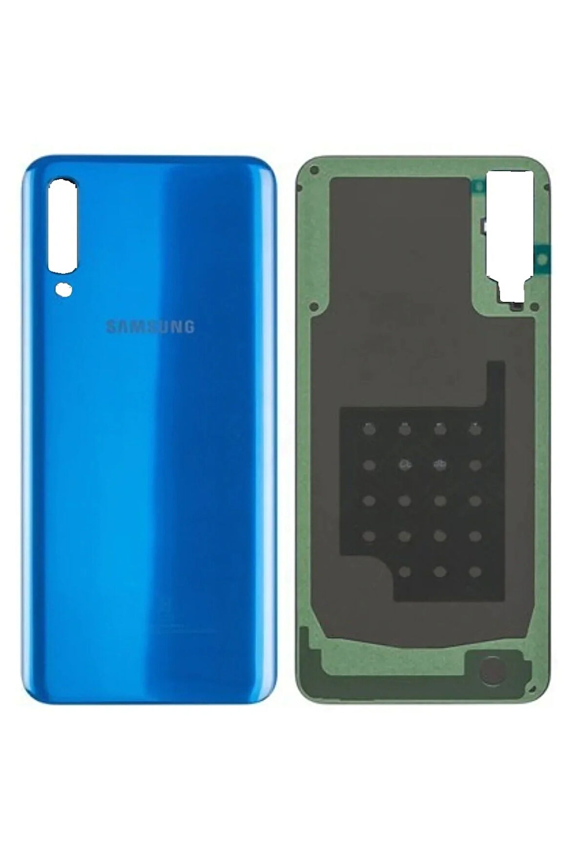 Samsung A50 A505f Arka Kapak Batarya Pil Kapağı Mavi
