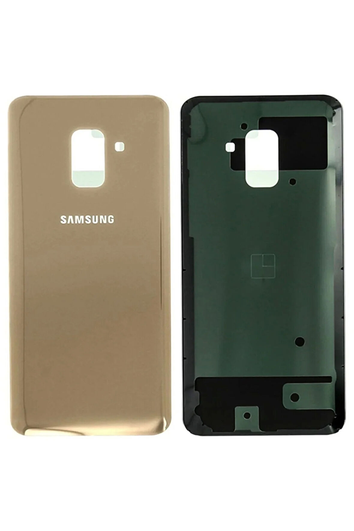 Samsung A8 Plus A730 Arka Kapak Batarya Pil Kapağı Gold