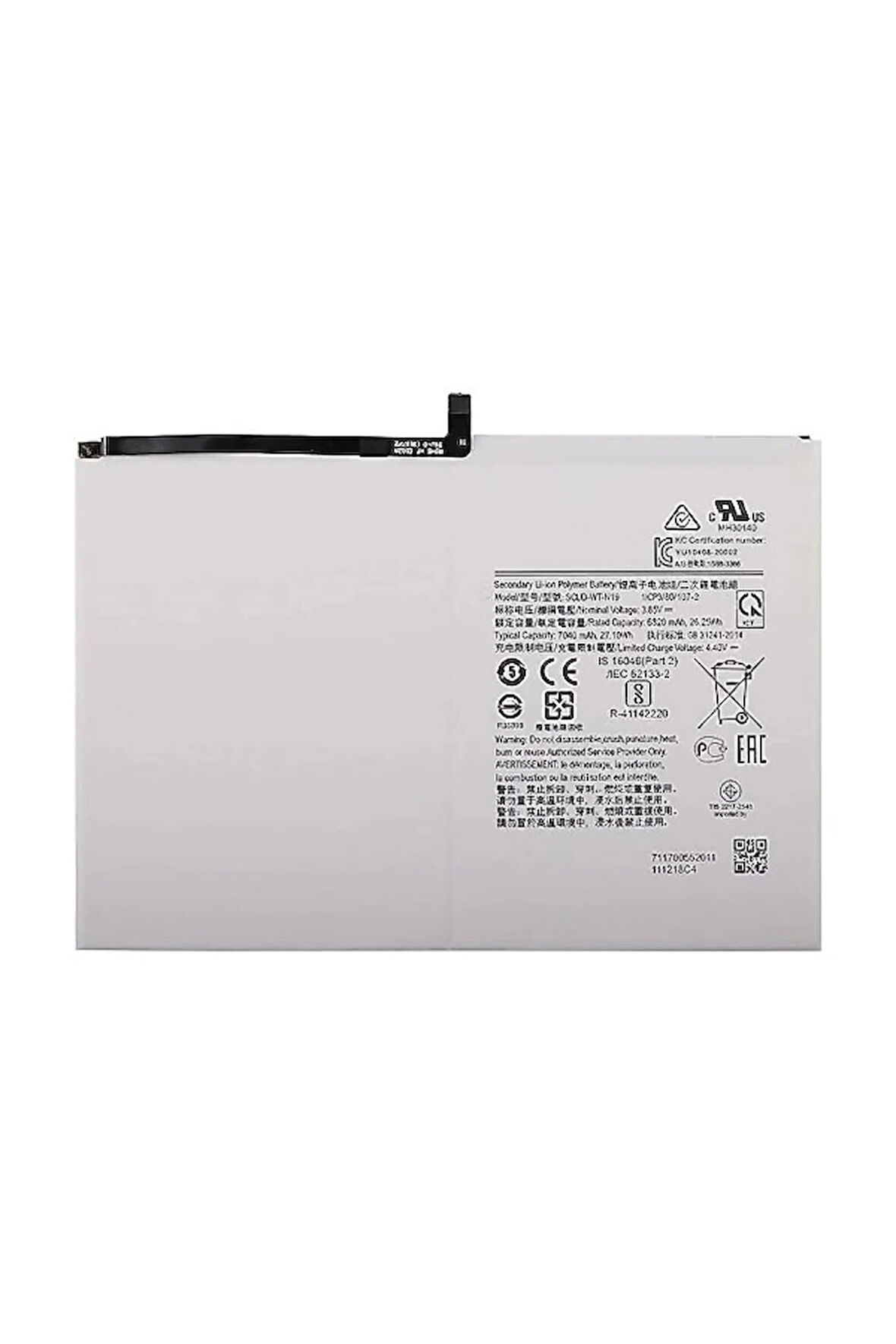 Samsung Galaxy Tab A7 Sm-t500 / Sm-t507 Uyumlu Tablet Batarya Pil