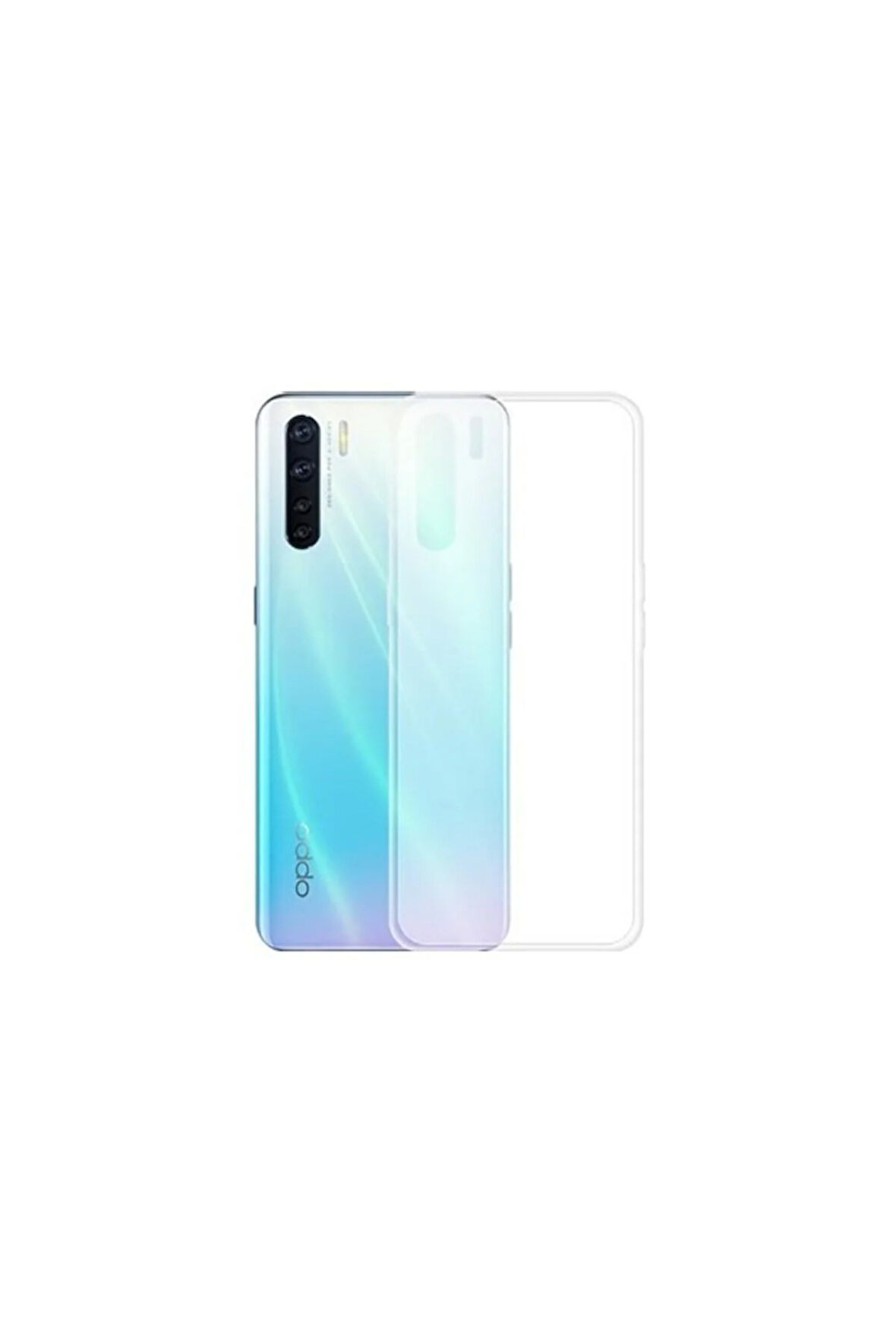 Oppo A91 Arka Kapak Pil Kapağı Beyaz Cph2021